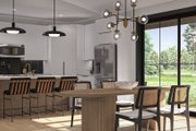 Modern Style House Plan - 3 Beds 2.5 Baths 1710 Sq/Ft Plan #455-470 