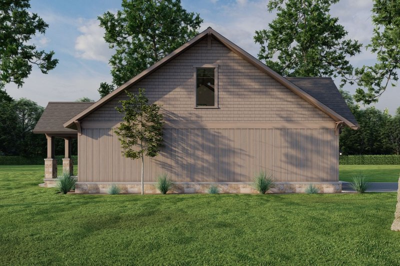 Home Plan - Exterior - Other Elevation 3 for Craftsman House Plan #17-2813 - 3 bed, 2.5 bath
