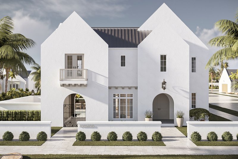 Dream House Plan - Exterior - Other Elevation for Beach House Plan #455-762 - 5 bed, 4 bath