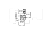 European Style House Plan - 4 Beds 3.5 Baths 2588 Sq/Ft Plan #40-232 