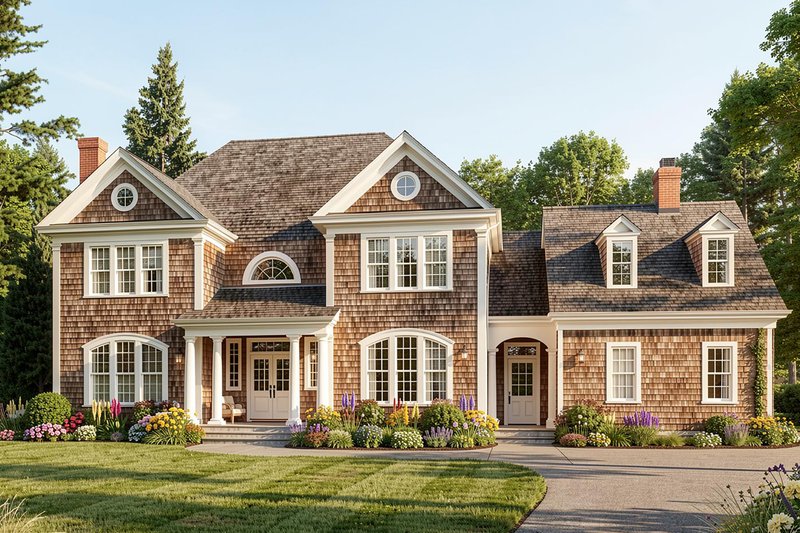 Dream House Plan - Colonial Photo Plan #137-304