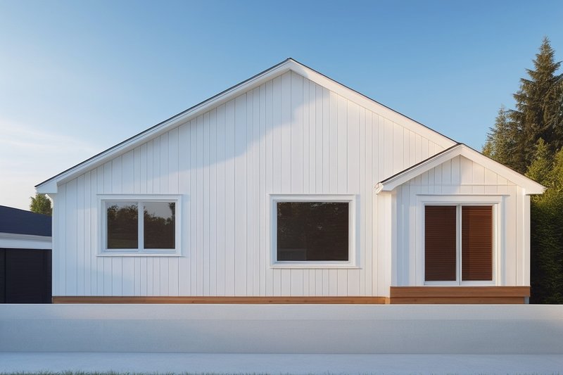 House Blueprint - Exterior - Rear Elevation for Craftsman House Plan #112-230 - 3 bed, 2 bath