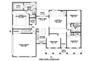 Southern Style House Plan - 3 Beds 2 Baths 2135 Sq/Ft Plan #81-890 