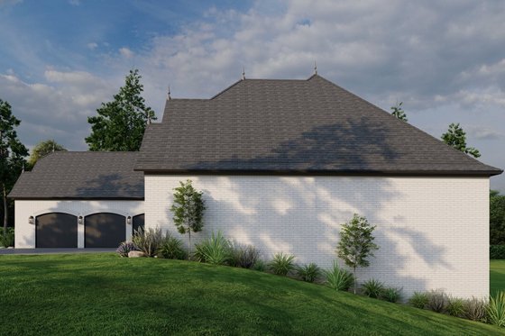 Exterior - Other Elevation for European House Plan #923-3 - 4 bed, 3.5 bath