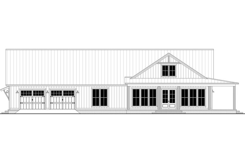 House Design - Exterior - Front Elevation 11 for Barndominium House Plan #430-416 - 3 bed, 2.5 bath