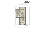 Farmhouse Style House Plan - 3 Beds 3.5 Baths 2403 Sq/Ft Plan #51-1265 