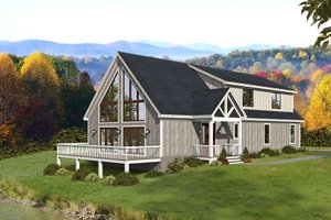 Architectural House Design - Traditional Exterior - Front Elevation Plan #932-534