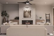 Modern Style House Plan - 3 Beds 3.5 Baths 2997 Sq/Ft Plan #455-331 