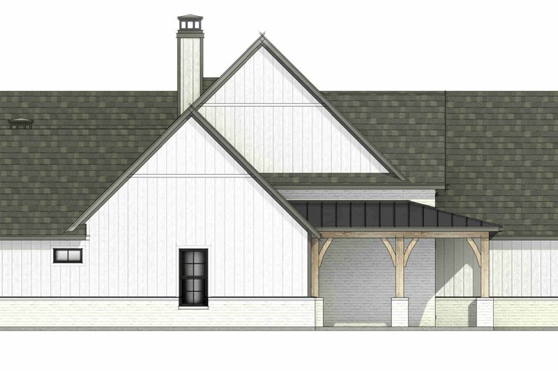 House Plan Design - Exterior - Other Elevation for Farmhouse House Plan #1096-160 - 4 bed, 4.5 bath