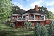 Traditional Style House Plan - 3 Beds 2.5 Baths 2607 Sq/Ft Plan #17-168 