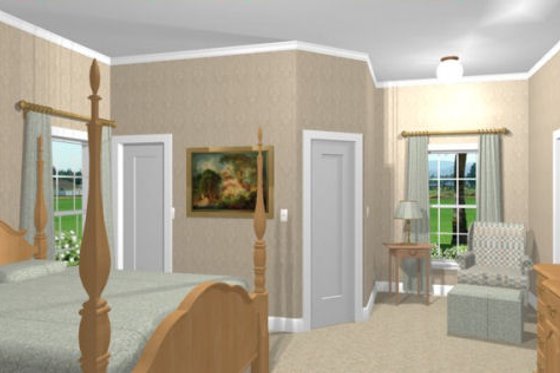 Photo 5 for Southern House Plan #56-170 - 3 bed, 3 bath