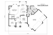 Prairie Style House Plan - 3 Beds 2.5 Baths 3149 Sq/Ft Plan #51-297 