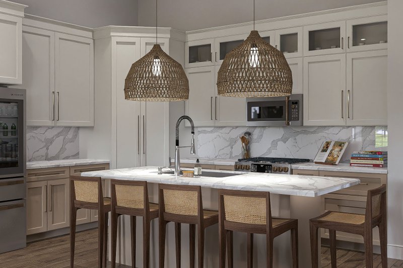 Home Plan - Interior - Kitchen for Barndominium House Plan #455-254 - 2 bed, 2 bath