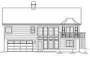 Traditional Style House Plan - 3 Beds 2.5 Baths 1680 Sq/Ft Plan #57-593 