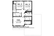 Modern Style House Plan - 3 Beds 2.5 Baths 1601 Sq/Ft Plan #70-1456 