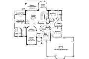 Ranch Style House Plan - 3 Beds 2.5 Baths 2861 Sq/Ft Plan #124-858 