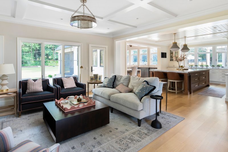 Dream House Plan - Interior - Family Room for Farmhouse House Plan #928-407 - 6 bed, 4.5 bath