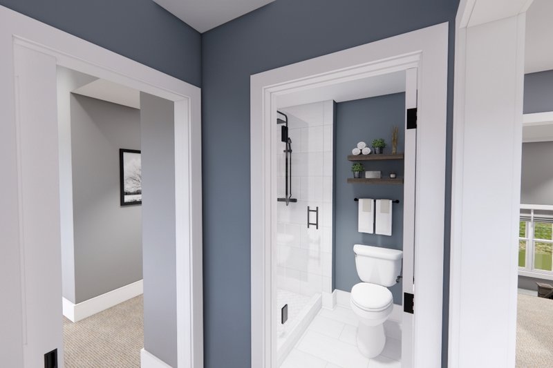 Dream House Plan - Interior - Bathroom 4 for Farmhouse House Plan #51-1564 - 4 bed, 3.5 bath