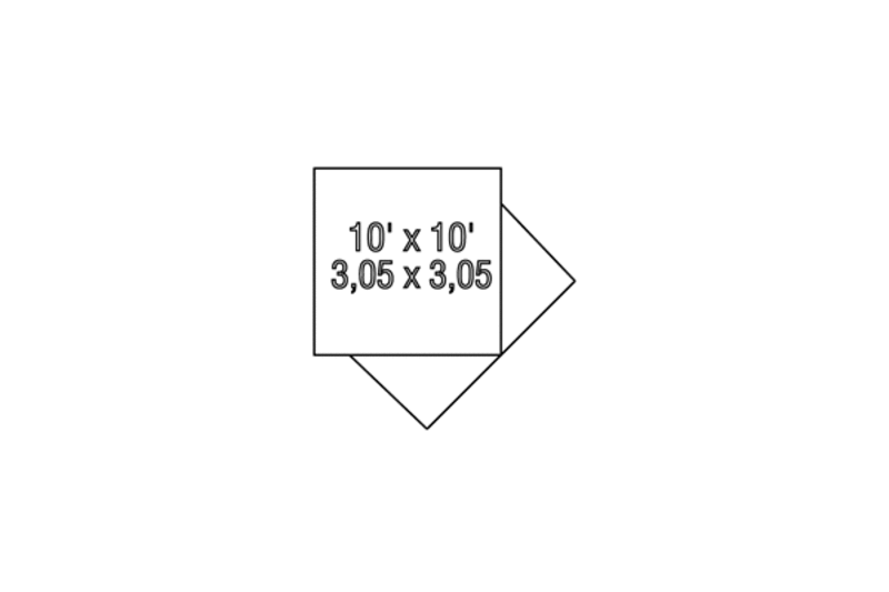 Architectural House Design - Floor Plan - Main Floor for Country House Plan #25-4205, 0 bath