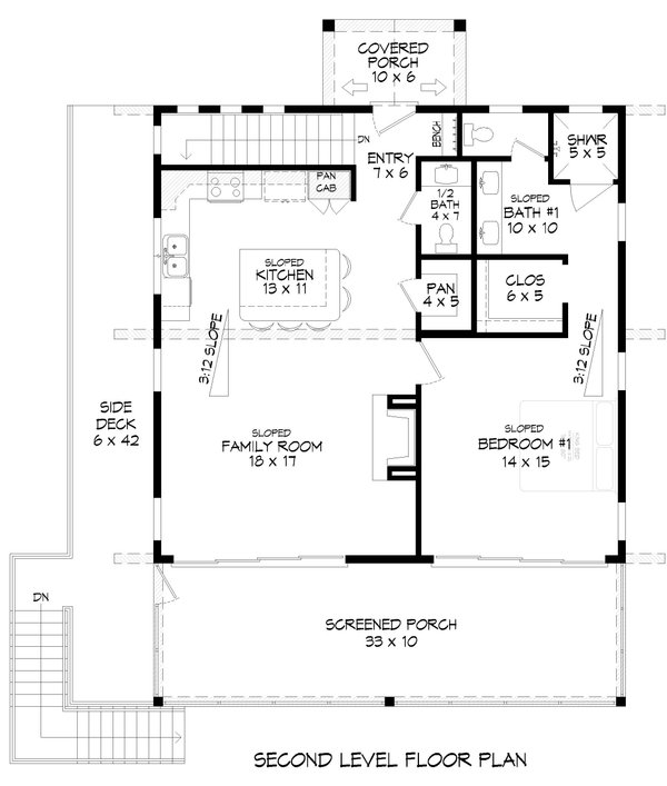 House Plan Design - Country Floor Plan - Upper Floor Plan #932-1386