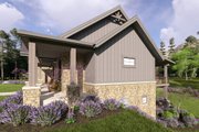 Farmhouse Style House Plan - 6 Beds 5.5 Baths 4674 Sq/Ft Plan #1069-41 Exterior 