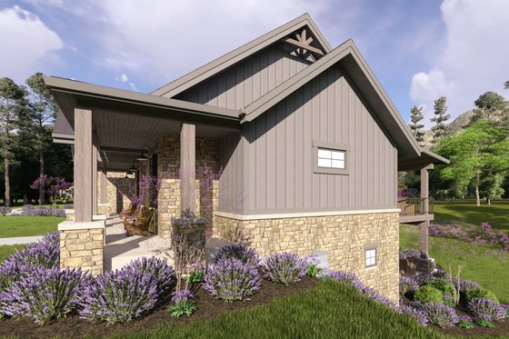 Exterior - Other Elevation for Farmhouse House Plan #1069-41 - 3 bed, 2.5 bath