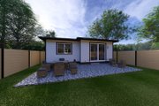 Contemporary Style House Plan - 3 Beds 2 Baths 1495 Sq/Ft Plan #126-279 