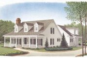 Southern Style House Plan - 3 Beds 2.5 Baths 1905 Sq/Ft Plan #410-167 