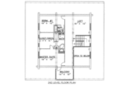 Log Style House Plan - 2 Beds 2 Baths 4200 Sq/Ft Plan #117-498 