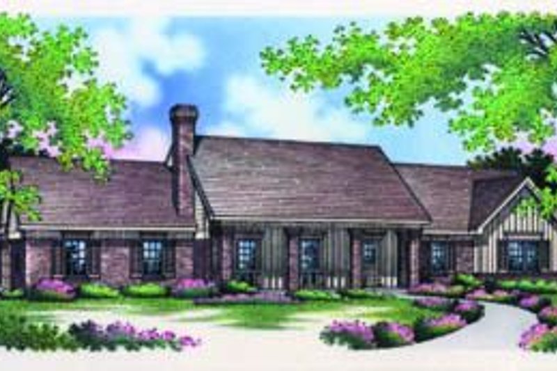 Traditional Style House Plan - 3 Beds 2.5 Baths 2358 Sq/Ft Plan #45-202