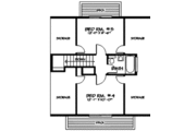 Bungalow Style House Plan - 3 Beds 2 Baths 1014 Sq/Ft Plan #320-303 