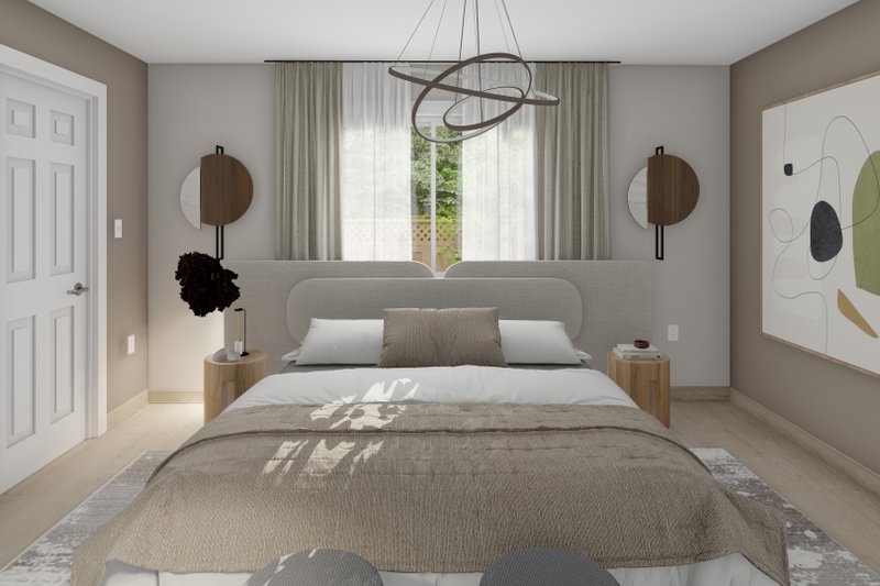 Home Plan - Interior - Master Bedroom for Farmhouse House Plan #1060-235 - 4 bed, 2 bath