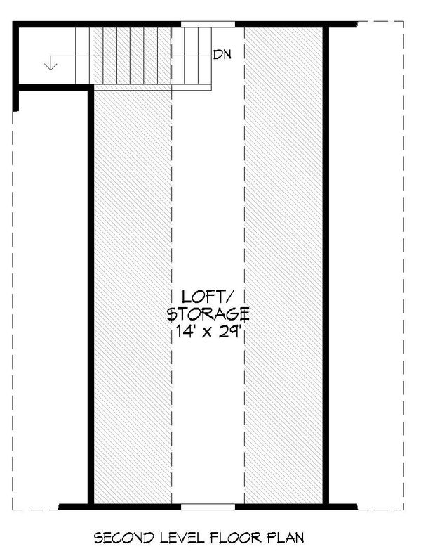 Architectural House Design - Contemporary Floor Plan - Upper Floor Plan #932-100