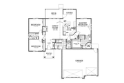 Craftsman Style House Plan - 3 Beds 2 Baths 1611 Sq/Ft Plan #112-190 