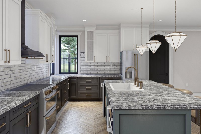 Home Plan - Interior - Kitchen 1 for Modern House Plan #455-638 - 3 bed, 2.5 bath