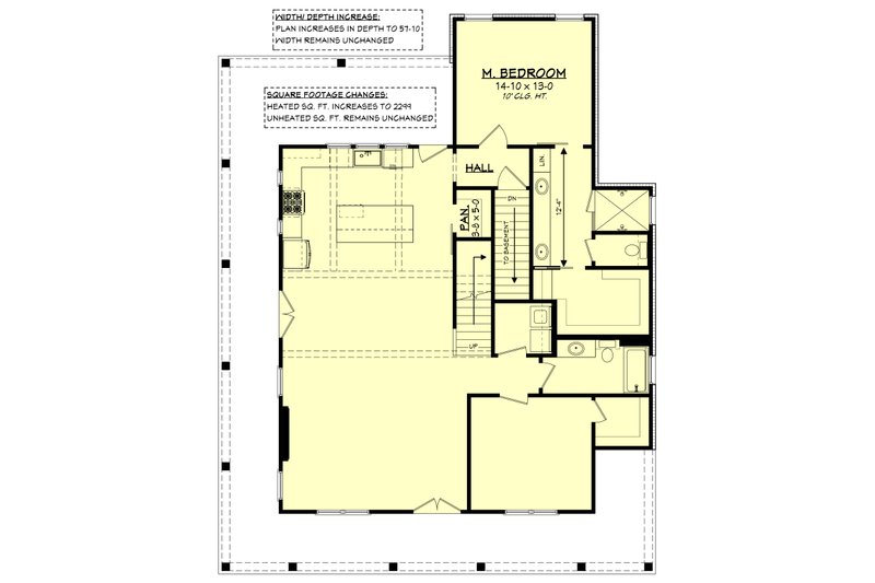 Architectural House Design - Floor Plan - Other Floor for Country House Plan #430-339 - 4 bed, 3 bath