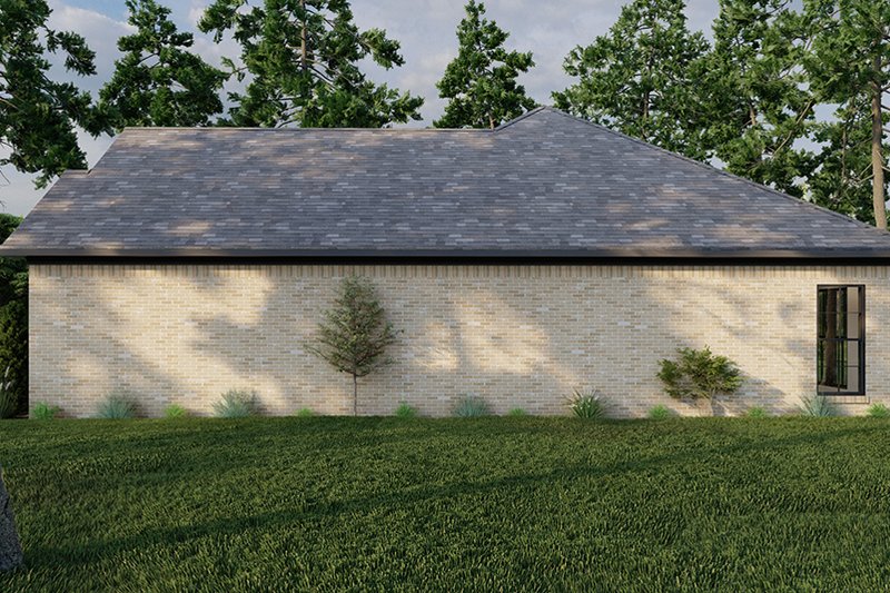 Architectural House Design - Exterior - Other Elevation for European House Plan #923-48 - 3 bed, 2 bath