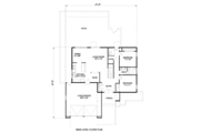 Adobe / Southwestern Style House Plan - 3 Beds 2 Baths 1879 Sq/Ft Plan #116-293 