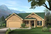 Cottage Style House Plan - 3 Beds 2 Baths 1062 Sq/Ft Plan #57-317 