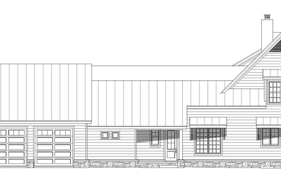 Exterior - Other Elevation 1 for Country House Plan #932-66 - 6 bed, 4.5 bath