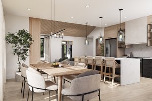 Interior - Dining Room for Modern House Plan #23-2890 - 1 bed, 1 bath