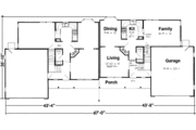 Traditional Style House Plan - 3 Beds 2.5 Baths 3288 Sq/Ft Plan #312-139 