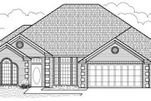Traditional Exterior - Front Elevation Plan #65-293