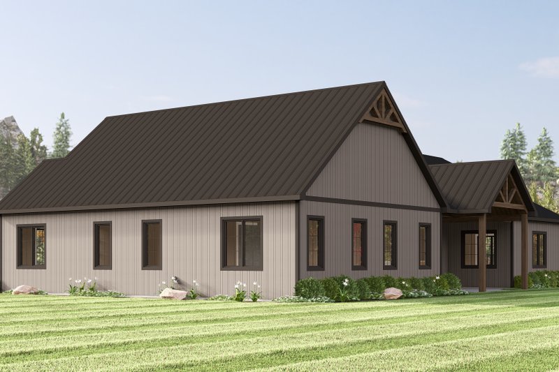 Home Plan - Exterior - Other Elevation 2 for Country House Plan #1064-377 - 2 bed, 2.5 bath