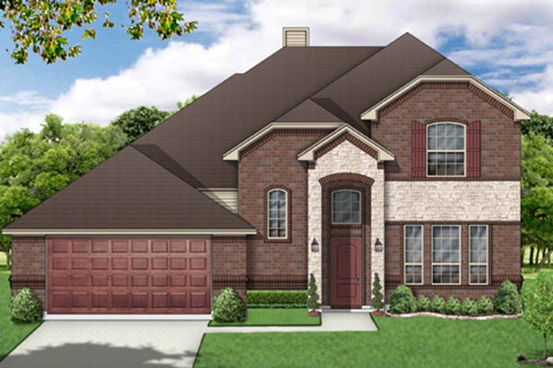 Dream House Plan - Traditional Exterior - Front Elevation Plan #84-502