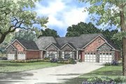 European Style House Plan - 2 Beds 2 Baths 2774 Sq/Ft Plan #17-1079 