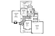 Country Style House Plan - 3 Beds 2.5 Baths 2525 Sq/Ft Plan #312-451 