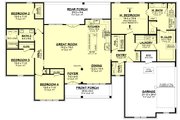 Farmhouse Style House Plan - 4 Beds 2.5 Baths 2200 Sq/Ft Plan #430-365 