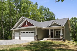 Exterior - Front Elevation 3 for Craftsman House Plan #20-2323 - 3 bed, 2 bath