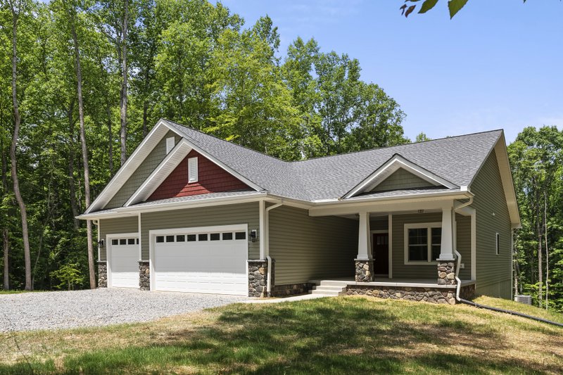 Home Plan - Exterior - Front Elevation 3 for Craftsman House Plan #20-2323 - 3 bed, 2 bath